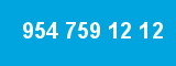 954 759 12 12 954 759 12 12